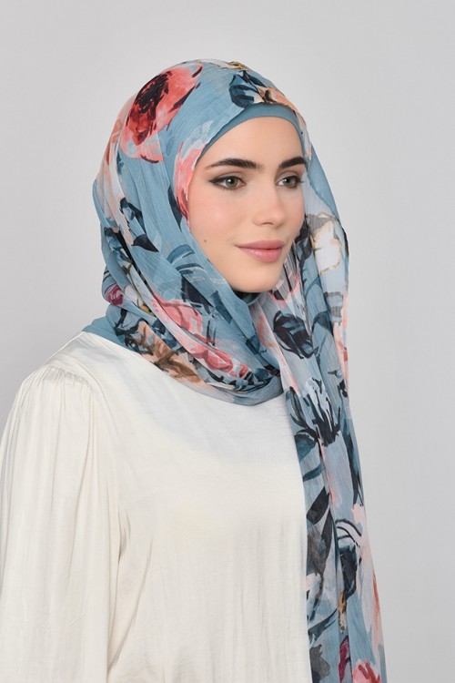 Fayrooz - Printed Plus Crinckled Chiffon (NEW STYLE)