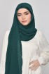 Emerald - Plain Mosaic Butti Chiffon (NEW STYLE)