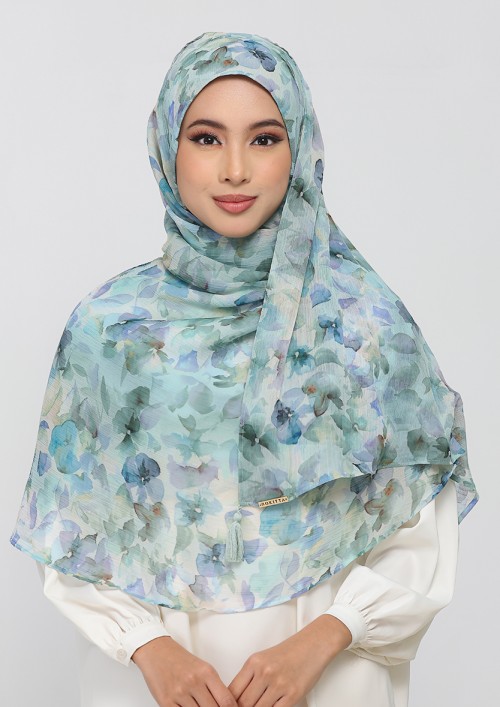 Jinan-Printed Plus Crinkled Chiffon