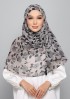 Lola Gray-Printed Plus Crinkled Chiffon