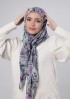 Lavender Dreams - Printed Crinckled Chiffon (NEW STYLE)