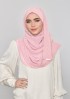 Pink Sand-Plain Mosaic Chiffon