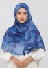 Tasneem-Printed Plus Crinkled Chiffon